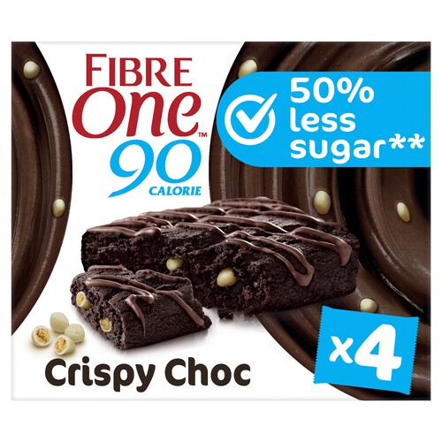 Fibre One Snack Bars Crispy Chocolate Brownies Snack Bars