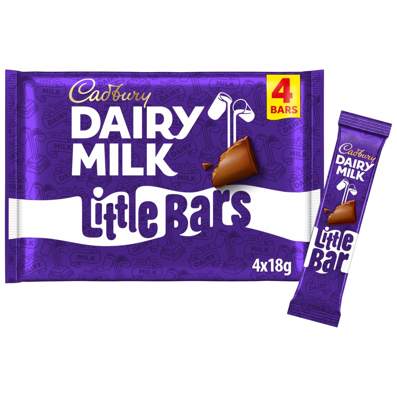 Cadbury Dairy Milk Little Bar 4 Pack