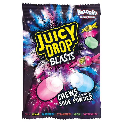 Bazooka Candy Brands Juicy Drop Blasts 