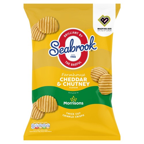 Seabrook Cheddar & Chutney 