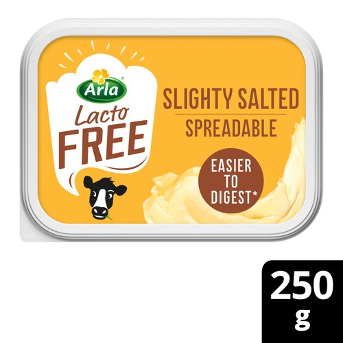  Arla LactoFREE Slightly Salted Spreadable Blend of Butter and Rapeseed Oil