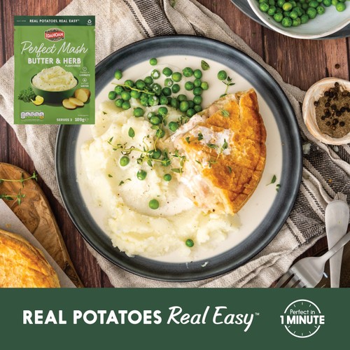 Idahoan Perfect Mash Butter & Herb (109g)