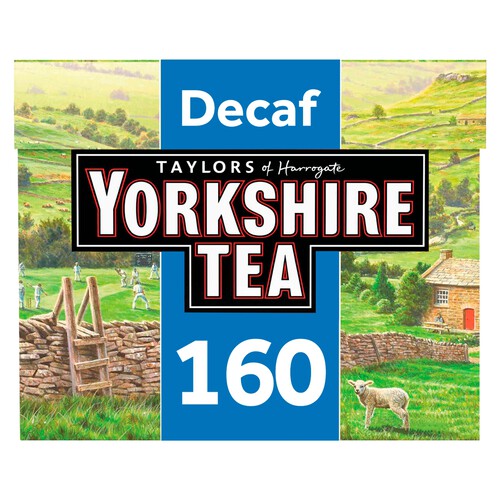 Decaffeinated Yorkshire Tea Bags 160PK