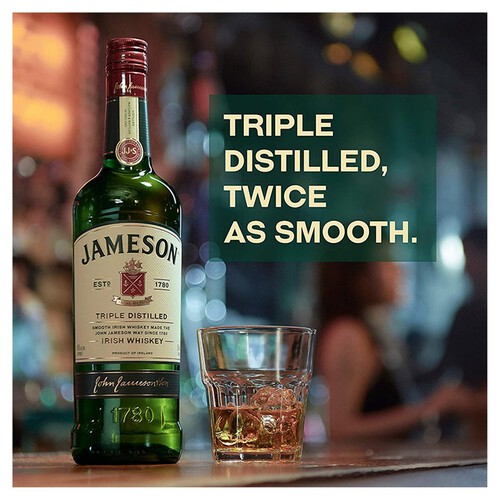 Jameson Triple Distilled Blended Irish Whiskey 70cl (EFL Limited Edition)