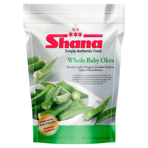 Shana Whole Baby Okra 