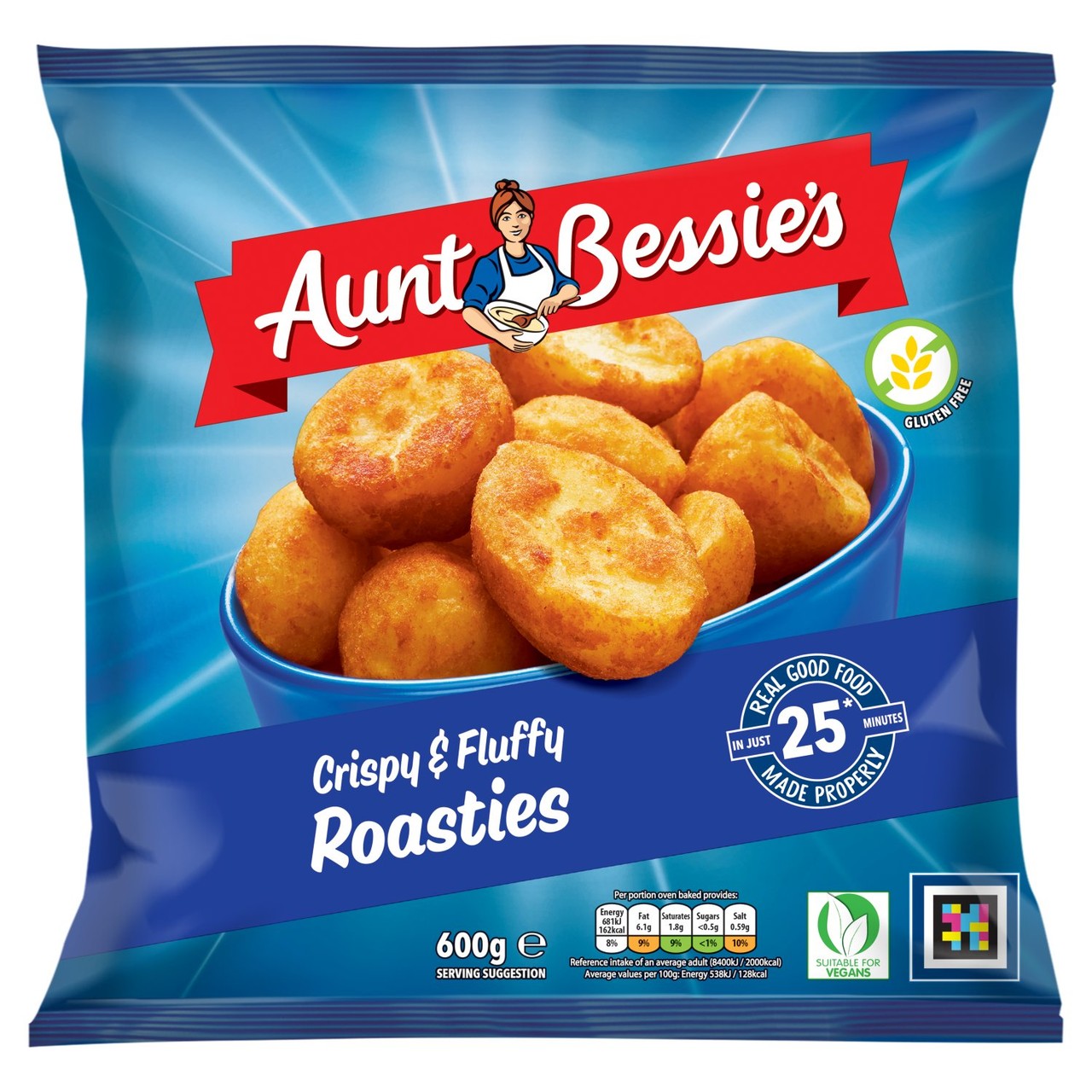 Aunt Bessie's Roast Potatoes 600g