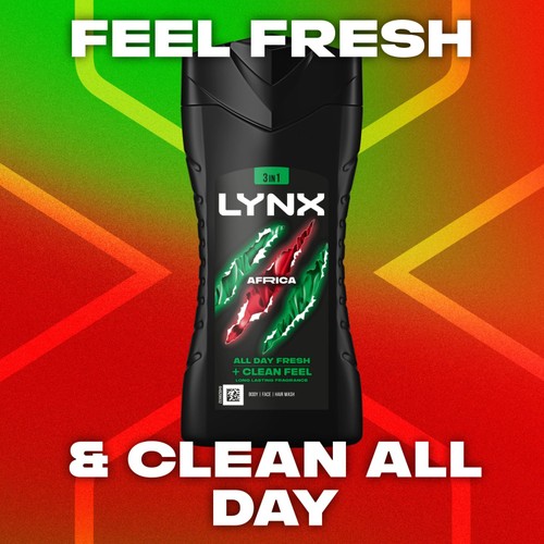 Lynx Africa Shower Gel 225ml