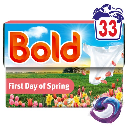 Bold Pods First Day Of Spring Washing Liquid Capsules 33 Washes
