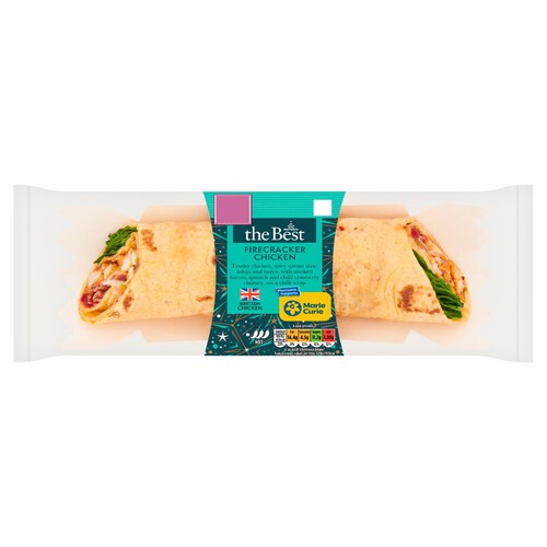 Morrisons The Best Firecracker Chicken Wrap