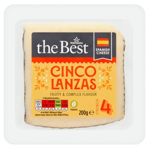 Morrisons The Best Cinco Lanzas 16 Months Matured Cheese   200g