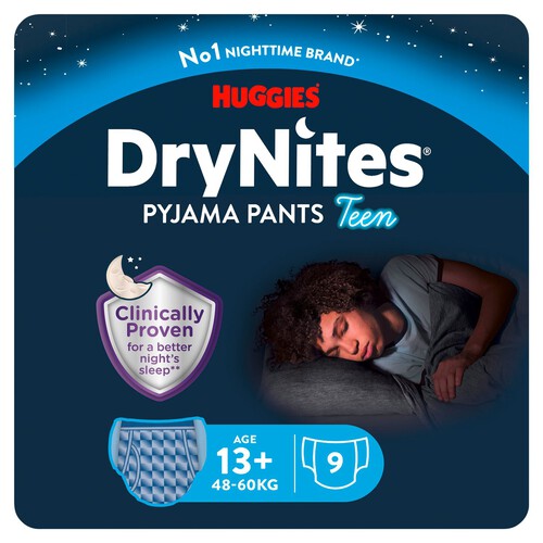 Huggies Drynites Pyjama Pants 13+ Boy 