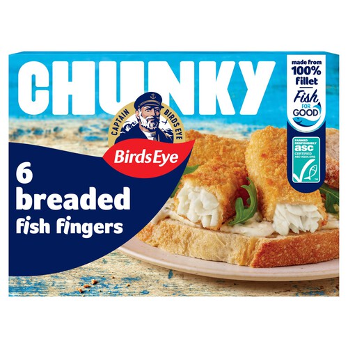 Birds Eye 6 Chunky Breaded Fish Fingers