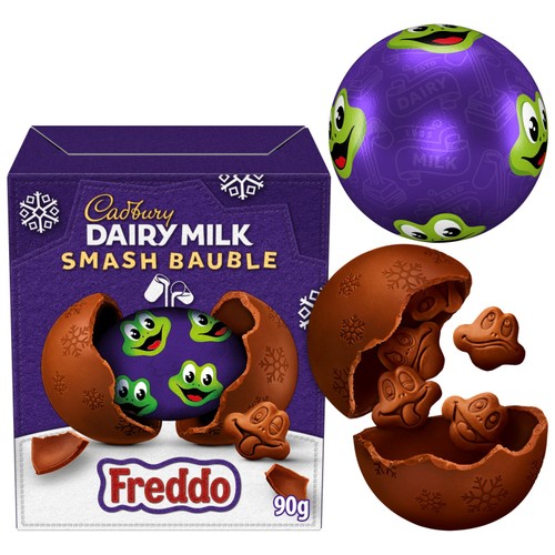 Cadbury Dairy Milk Freddo Faces Smash Bauble 90g