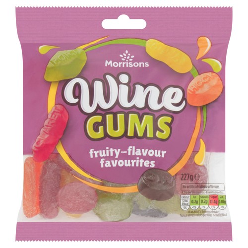 Morrisons wine gums