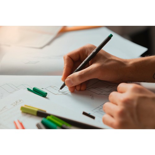 Staedtler 10PK Triplus Fineliner