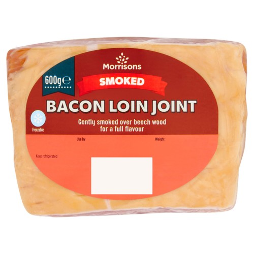 Morrisons smoked bacon loin joint