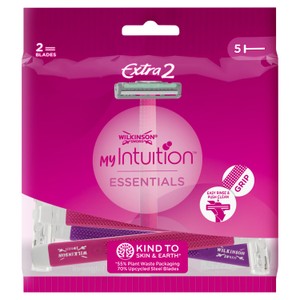 My Intuition Essentials Extra 2 Women's Disposable Razors x10