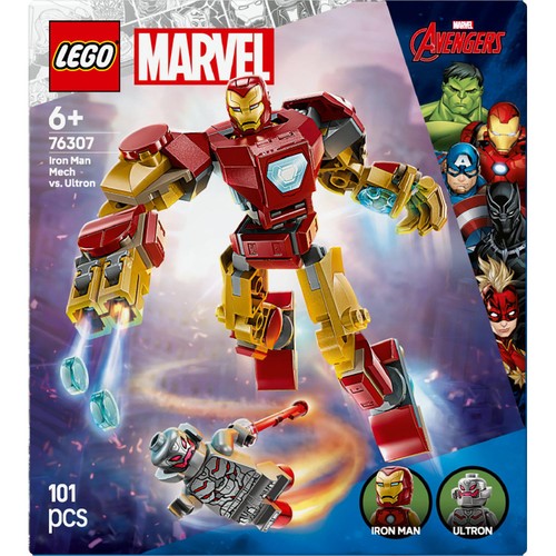 LEGO Marvel Iron Man Mech vs. Ultron Set 76307