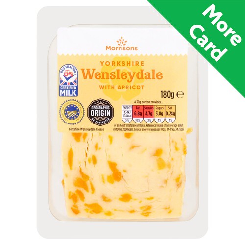 Morrisons Wensleydale & Apricots