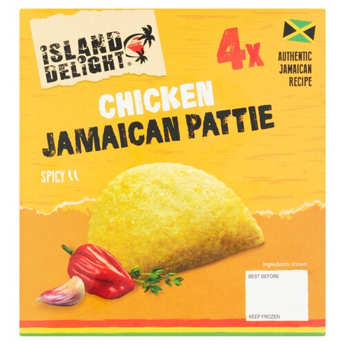 Island Delight Chicken Jamaican Spicy Pattie    