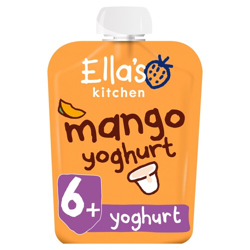 Ella's Kitchen Mango Greek Style Yoghurt Baby Food Pouch 6+ Months