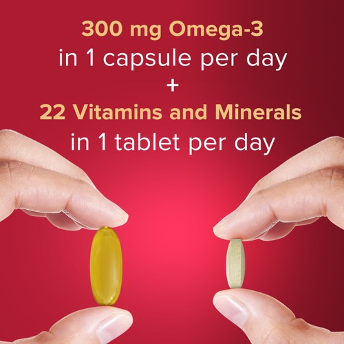 Seven Seas Omega-3 & Multivitamins Man Supplements 30 Day Pack