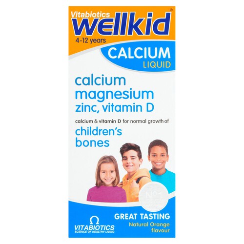 Vitabiotics Wellkid Calcium Liquid