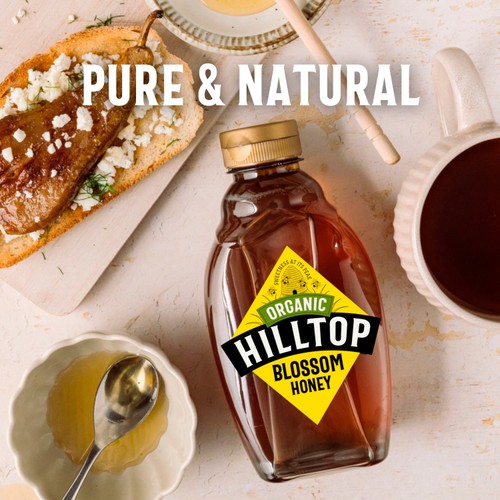 Hilltop Organic Blossom Honey   720g