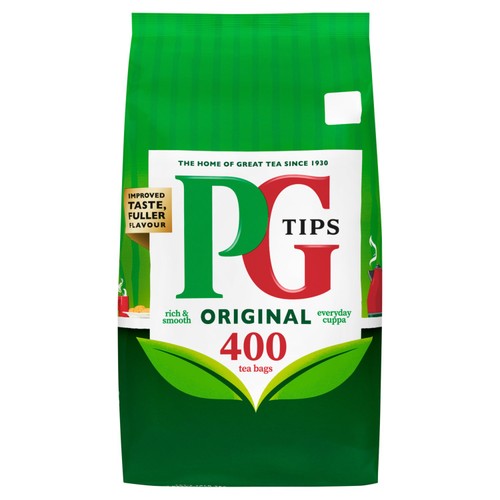 PG Tips Original 400 Tea Bags 