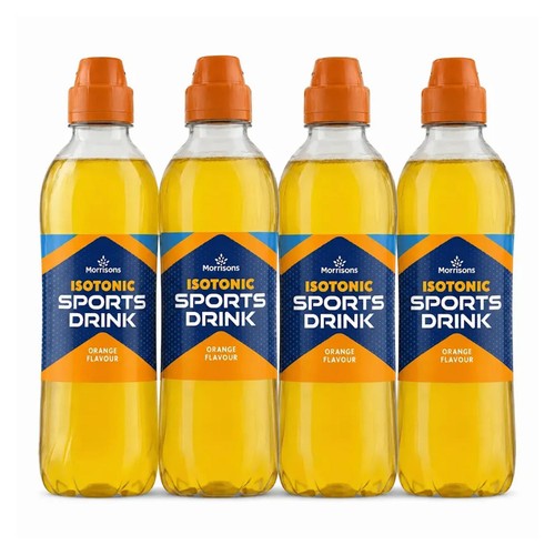 Morrisons Orange Isotonic 4 x 500ml