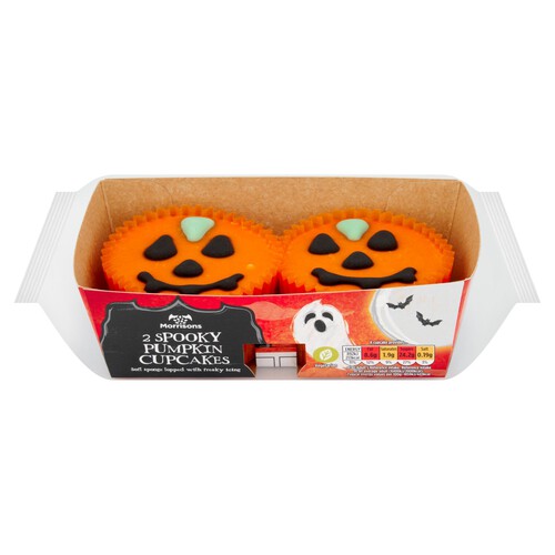 Morrisons Pumpkin Flooded Cupcakes 