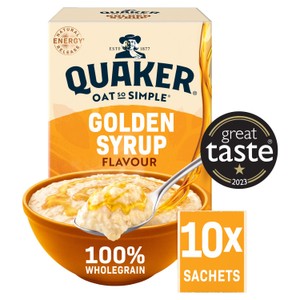 Quaker Oat So Simple Golden Syrup Porridge