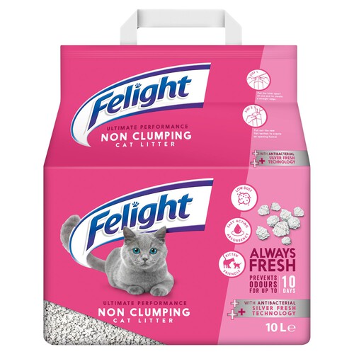 Felight Antibacterial Non-Clumping Cat Litter