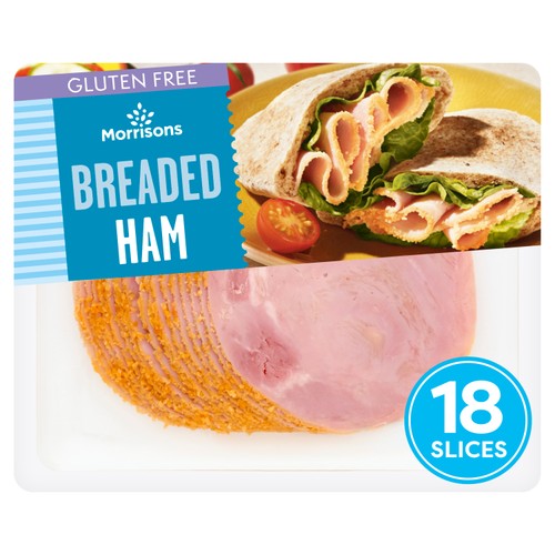 Morrisons Breaded Ham Slices 400g