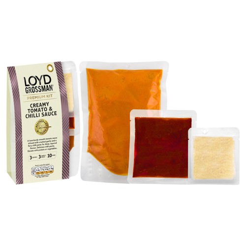 Loyd Grossman Creamy Tomato & Chilli Sauce Meal Kit 290g