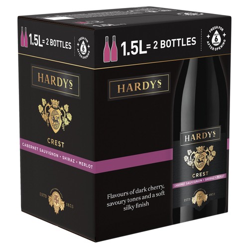 Hardys Crest Cabernet Shiraz Merlot