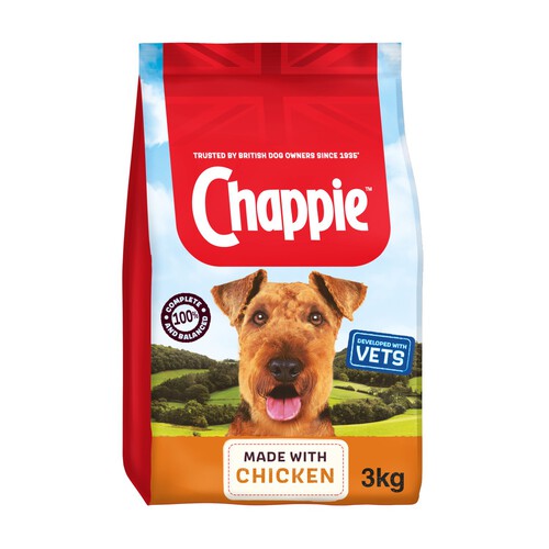 Chappie Complete Adult Dry Dog Food Chicken & Wholegrain Cereal