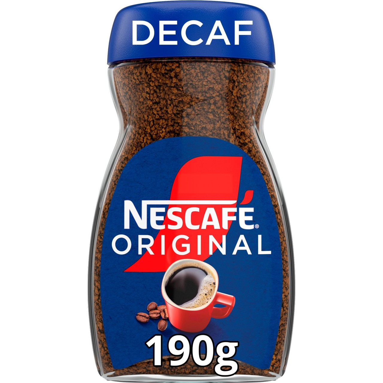 Nescafe Original Decaf Instant Coffee 190g