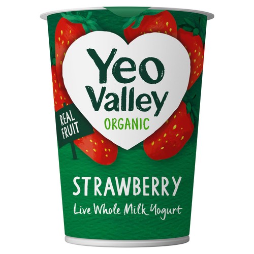 Yeo Valley Organic Strawberry Yogurt