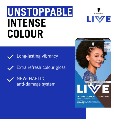 LIVE Intense Colour Permanent Hair Dye 089 Bitter Sweet Chocolate