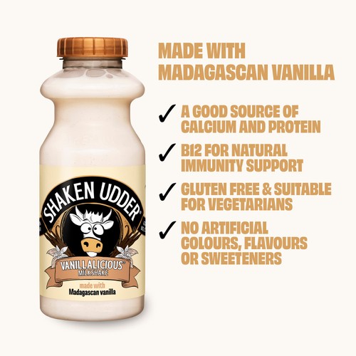 Shaken Udder Vanillalicious Milkshake