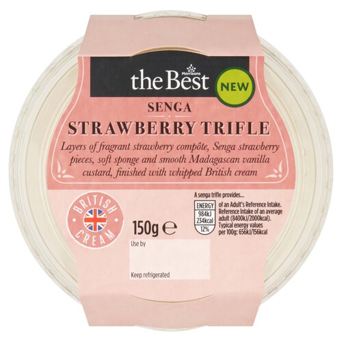 Morrisons The Best Senga Strawberry Trifle 