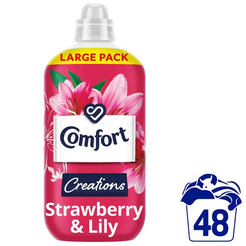 Comfort Creations Fabric Conditioner Strawberry & Lily 48 Washes