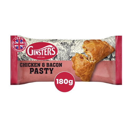 Ginsters Chicken & Bacon Pasty