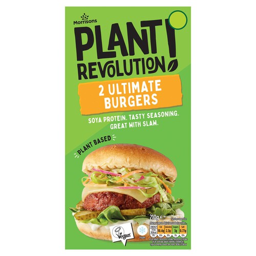 Morrisons Plant Revolution 2 Ultimate Burgers