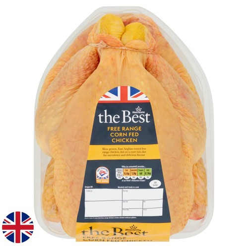 Morrisons The Best Corn Fed Free Range Chicken 1.57kg