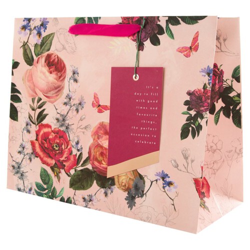 Hallmark Floral Hint Love Large Gift Bag