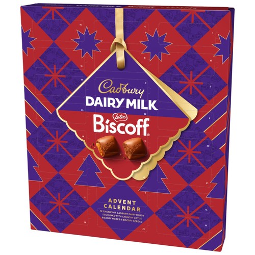 Cadbury Dairy Milk Biscoff Chocolate Advent Calendar 236g
