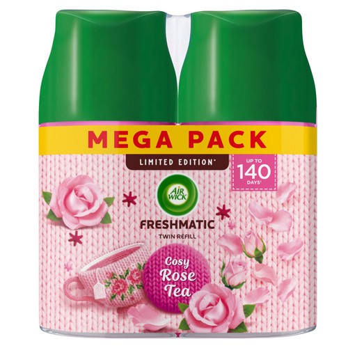 Air Wick Freshmatic Twin Refill Cosy Rose Tea 2 x 250ml