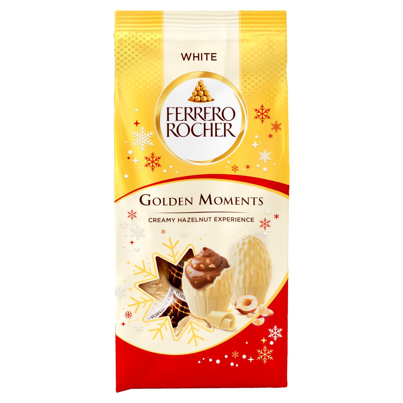 Ferrero Winter Moments White Chocolate & Hazelnut 90g
